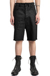 MD75 | SS26 - Cracked Coated Denim Shorts, MD13285