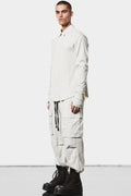 Thom Krom | SS25 - Contrast shirt, Off-white