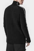 Thom/Krom | AW24/25 - Scars-stitch alpaca knit sweater