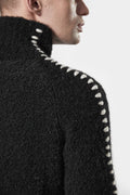 Thom/Krom | AW24/25 - Scars-stitch alpaca knit sweater