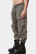 Thom / Krom | SS25 - Crushed cotton pocket pants