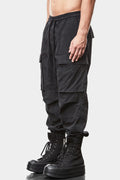 Cotton poplin cargo pants