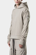 Thom/Krom | AW24 - Double hood sweater, Beige