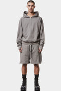 Cotton zip up hoodie, Grey