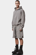 Cotton zip up hoodie, Grey