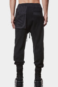 Patch pocket drawstring pants