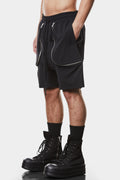 Thom Krom | SS25 - Drop crotch zip pocket shorts