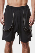 Thom Krom | SS25 - Drop crotch zip pocket shorts