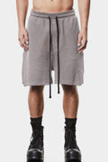 Thom Krom | SS25 - Waffled cotton shorts, Grey