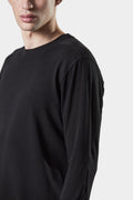 Thom/Krom | Aw24 - Contrast long sleeve t-shirt, Black