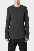 Thom/Krom | Aw24 - Contrast long sleeve t-shirt, Grey