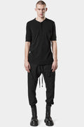 Thom/Krom | AW24 - Henley t-shirt, Black