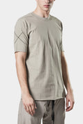 Thom/Krom | AW24 - Scar stitch t-shirt, Beige