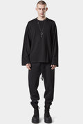 Thom/Krom | AW24 - Oversized long-sleeve T-Shirt, Black