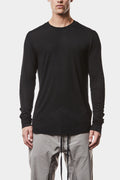 Lightweight long sleeve tee, Black