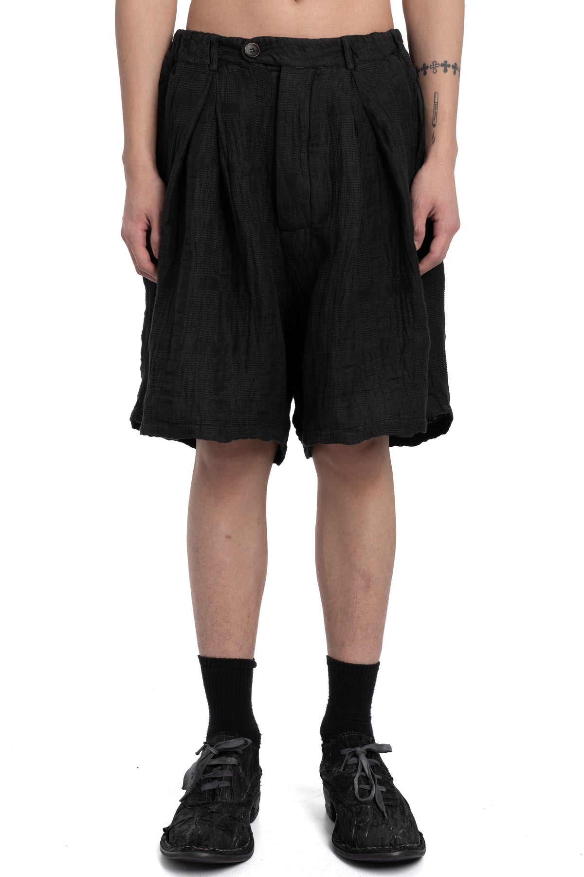 Marc Point | SS26 - Linen blend shorts, BS14