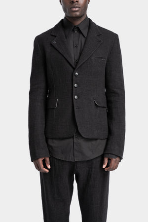 Marc Point | AW24 - 4 Button Linen / Wool Blazer
