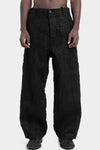 Masnada | AW25 - Relaxed bonded wool blend pants M3522