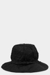 Masnada | AW25 - Black wool blend hat M3524