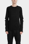Masnada | AW25 - Patch knit sweater M35A05