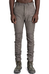 Masnada | SS26 - Stretch Slim Curved Legs Pants, Nimbus Grey M3653