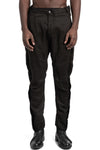 Masnada | SS26 - Woven Ramie Trousers, Black M3674