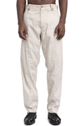 Masnada | SS26 - Baggy Long Dart Trousers, Off White M3681