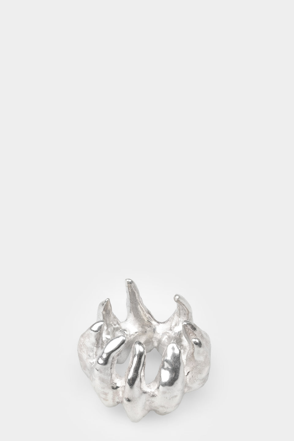 Kraken silver ring