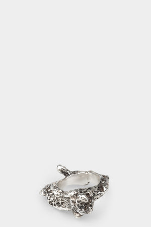 Myon Rox Tephra silver ring