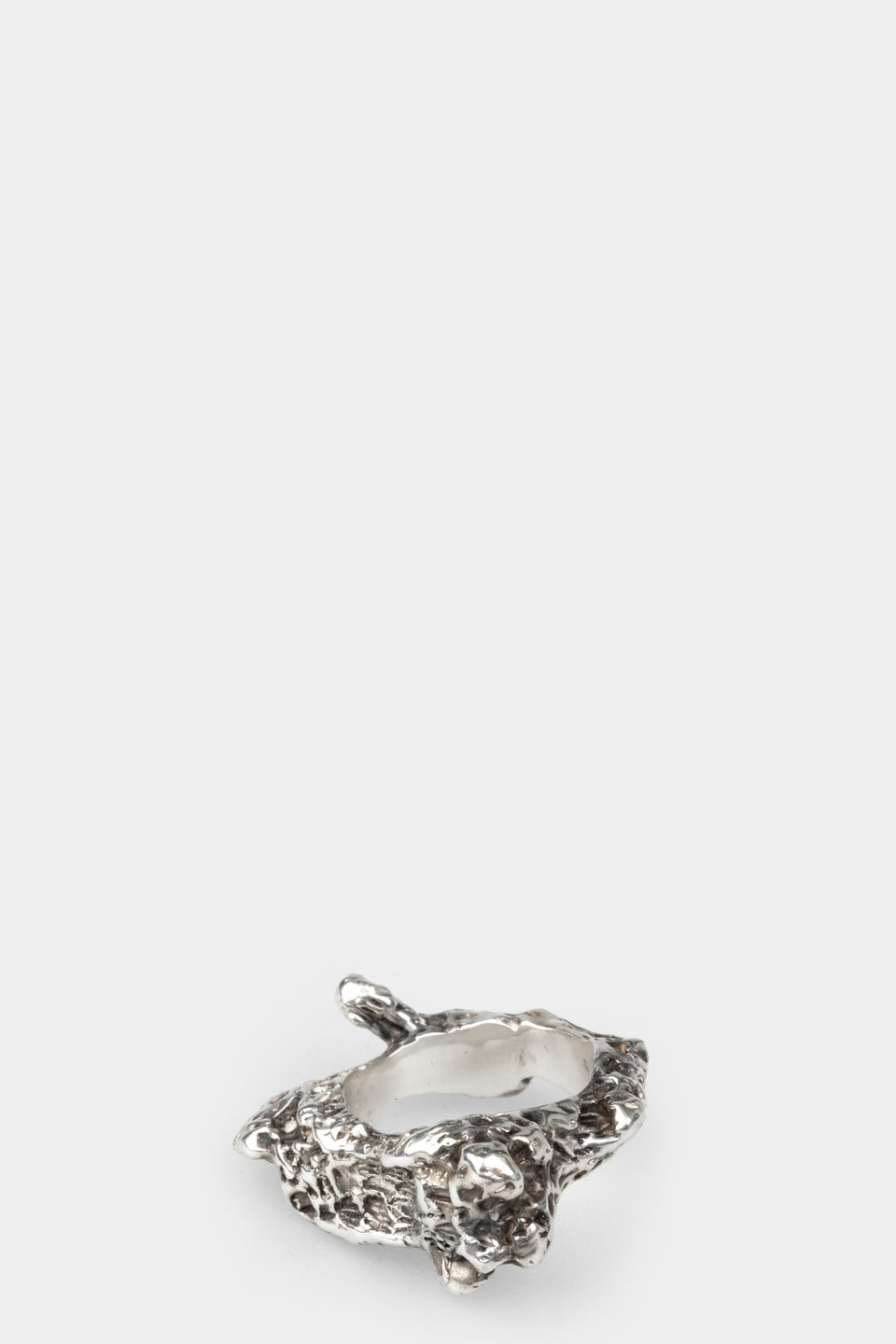 Tephra silver ring