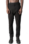 Never Enough | AW26 - Tapered stretch trousers, Black MPA011