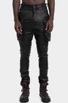 Never Enough | AW25 - Vegan leather cargo pants, MPA078
