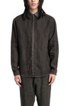 Never Enough | SS26 - Woven Lightweight Linen Shirt, Shade Grey MSL009