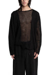 Professor.E | SS26 - Open Knit Panel Sweater, 26SS-PE-KT-01
