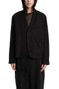Professor.E | SS26 - Linen Patchwork Blazer JKT-02