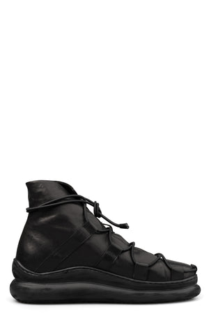 Puro | SS26 - Laced lamb leather sneakers | HIGH DEFINITION