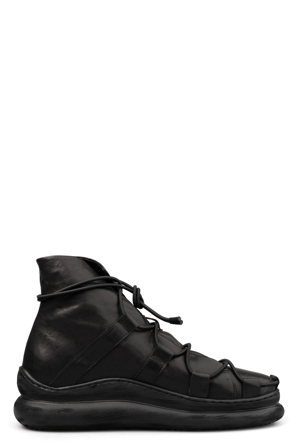 Laced lamb leather sneakers | HIGH DEFINITION