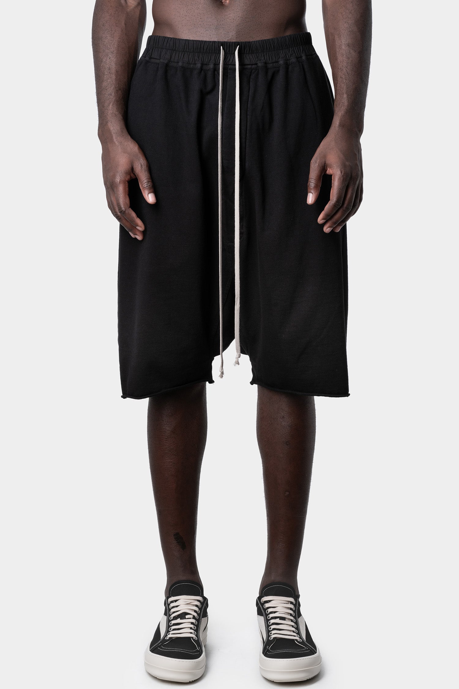 RICK OWENS DRKSHDW PODS CUPRO DRAWSTRING SHORTS SIZE: M | eBay