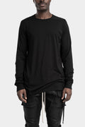 Rick Owens DRKSHDW | SS25 - Level long sleeve tee, Cotton gauze