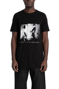 Rick Owens DRKSHDW | SS26 - Level tee, Black RN / Rick Piss print DU01F4250 RNEP6P 0911