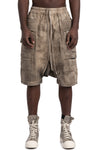 Rick Owens DRKSHDW | Cargobela shorts, Dust Washed Denim DU01F4382 DST