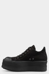 Rick Owens DRKSHDW | AW25 - Double bumper low sneakers, BMO All black