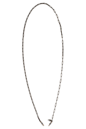 Rigards | Permanent - Copper eyewear chain, Black AT002