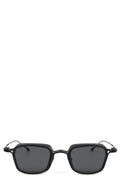 Rigards | Two-tone hexagonal titanium clip-on sunglasses - Black RG2004TVA