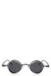 Rigards | RG1912CU Clip sunglasses - Chalk white / titanium clip / dark grey
