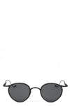 Rigards | Permanent - Round titanium & steel sunglasses Black RG1939ZC