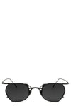 Rigards | Permanent - Hexagonal titanium clip-on sunglasses, Black RG1999TVA
