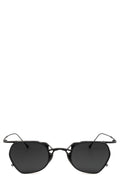 Rigards | Permanent - Hexagonal titanium clip-on sunglasses, Black RG1999TVA