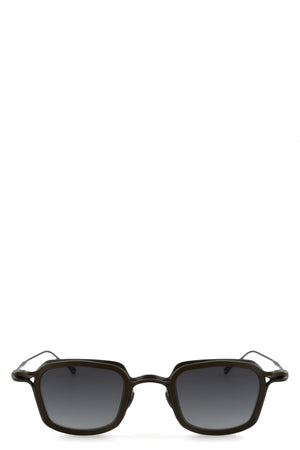 Rigards x The Viridi-Anne| RG2004TVA Clip sunglasses - Antique bronze / olive / dark grey lens