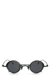 Rigards x Ziggy Chen | RG1008ZC Clip sunglasses - Antique black / jade clip / dark grey lens